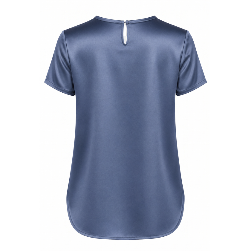 T-Shirt London ST. aus 100% reiner Seidensatin