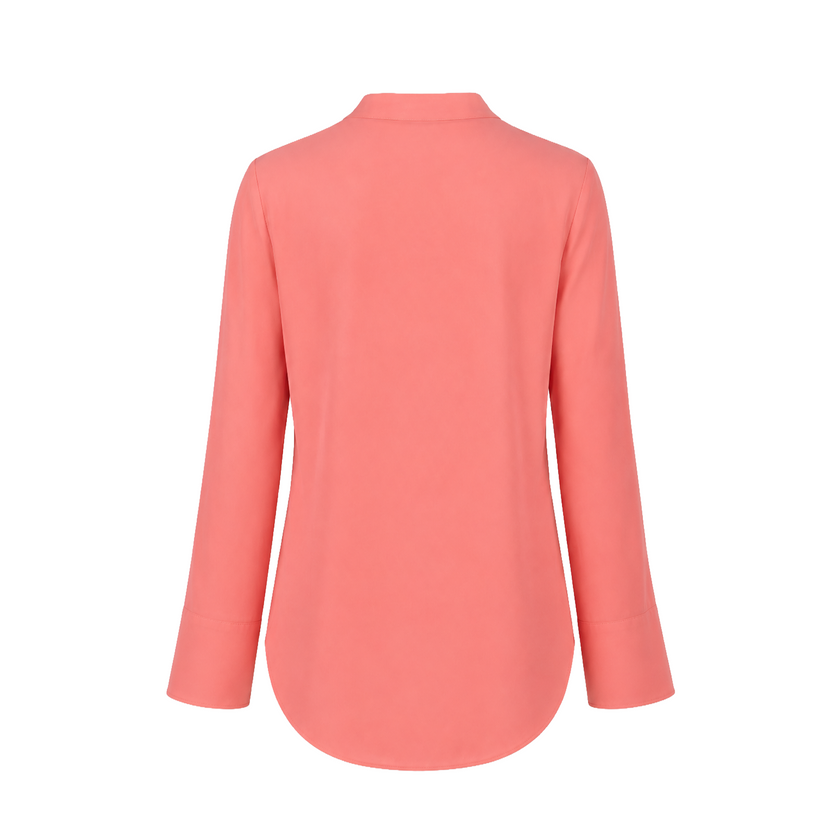 Capri Shirt in 100% Pure Silk Crêpe de Chine