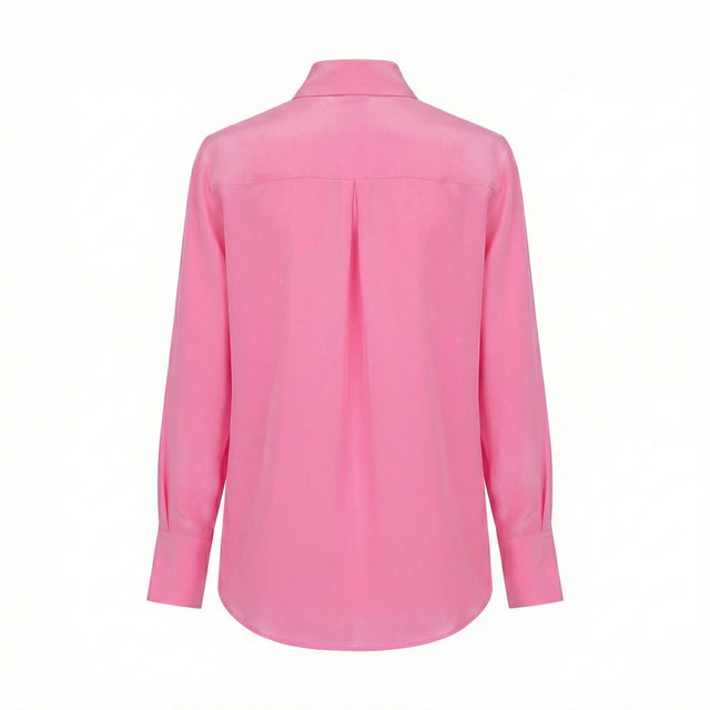 Camicia Roma in 100% Pura seta Crêpe de Chine
