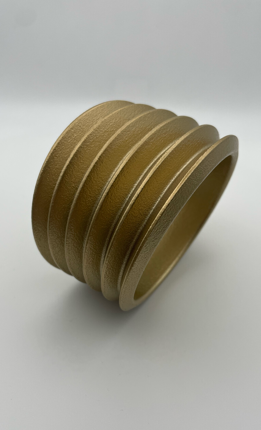 Armband Spring aus goldfarbenem Harz